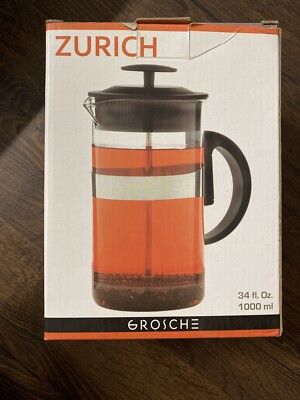 Grosche Zurich 1000 Ml French Press Coffee Maker