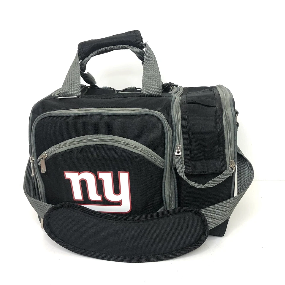 New York Giants Picnic Basket Picnic Time Cooler - Image 4 of 4