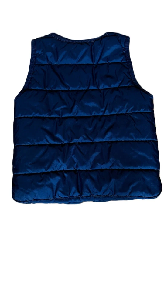 Chaleco acolchado acolchado Lauren 5/6 azul Y2K vintage US POLO Assn Ralph Kids Foto 2 de 4