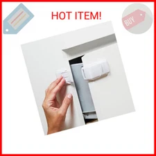 Toddleroo by North States Corner Drawer Locks Works on end Drawers 2 Pack