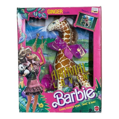 Barbie Animal Lovin Ginger Giraffe Mattel #1395 Boxed NRFB 1988 