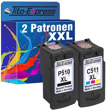 2 cartucce per Canon PG-510 CL-511 Pixma MX320 MX330 MX340 MX350 MX360 MX410