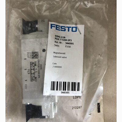 1PC FESTO VUVG-L14-P53E-T-G18-1P3 New Solenoid Valve Fast Shipping