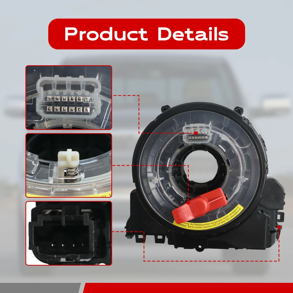 Conjunto de sensor de ángulo de dirección para Audi A4 A5 Q5 S4 S5 Q5 A5 Quattro 8K0953568M Foto 3 de 4