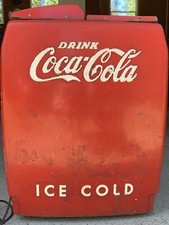 Coca-Cola Cooler Vintage Runs and Cools