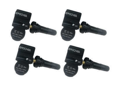 Set 4 TPMS Tire Pressure Sensors 315Mhz Rubber fits 07-08 Hyundai Entourage (EP)