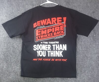 Uniqlo UT Star Wars 80s Movie Empire  Retro Graphic T Shirt Size S Darth Vader