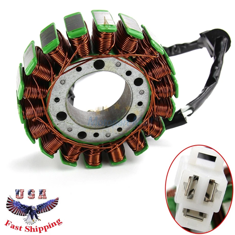 Stator & Regulator Rectifier For YAMAHA YZF-R6 4JH-81960-00-00 2001 2000 1999 - Изображение 2 из 4