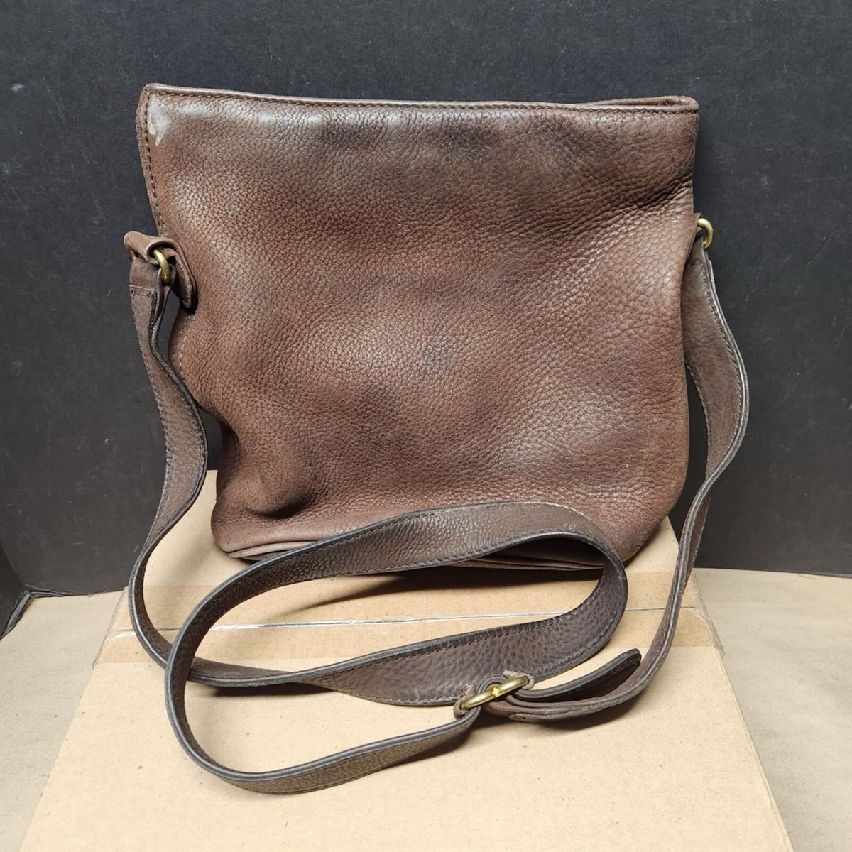 COACH Vintage 4933 Sonoma Nubuc Cowhide Leather Bucket Bag USA