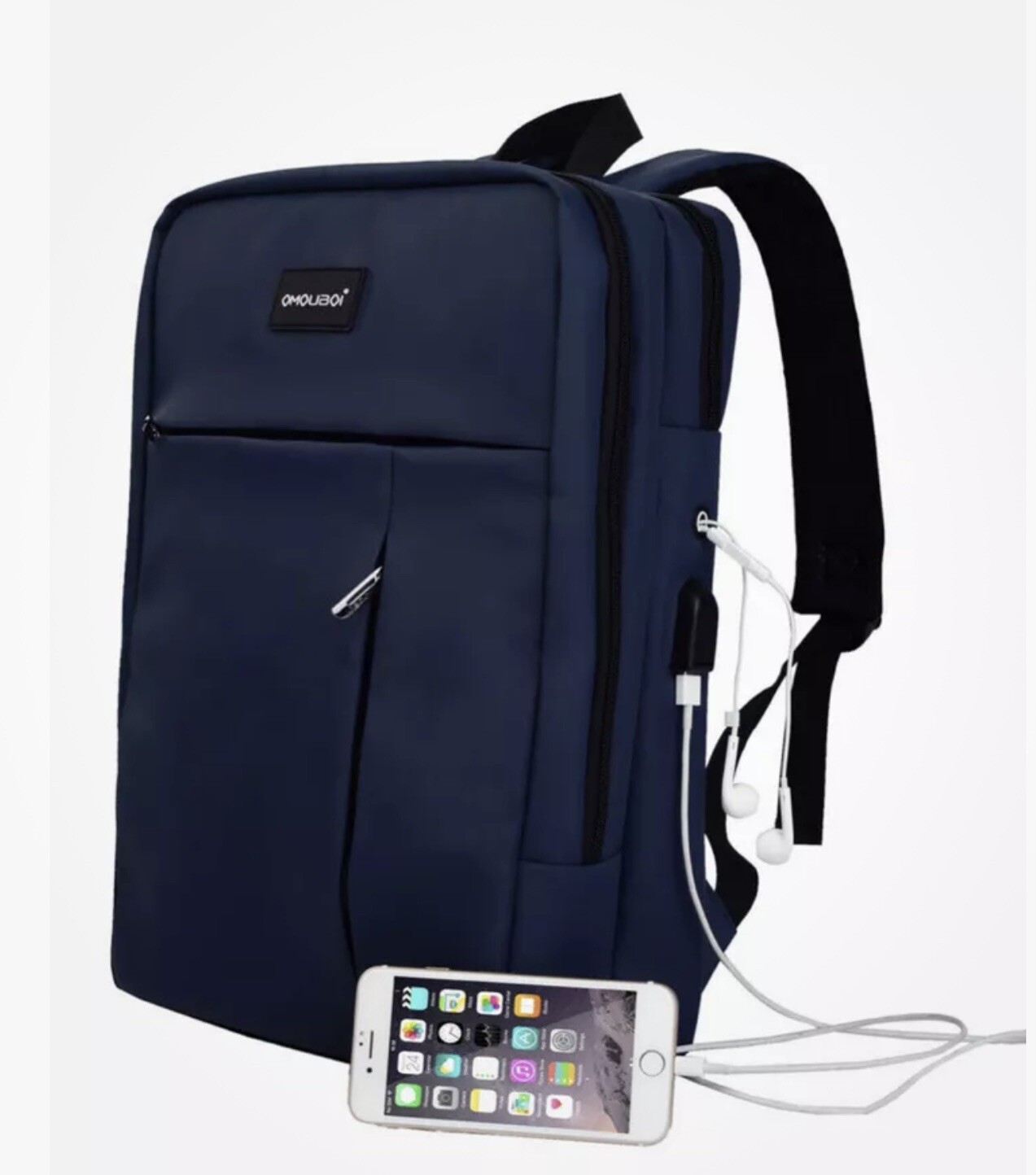 Omouboi Anti-Theft Water Resistant Laptop Backpack for Travel School Work-image