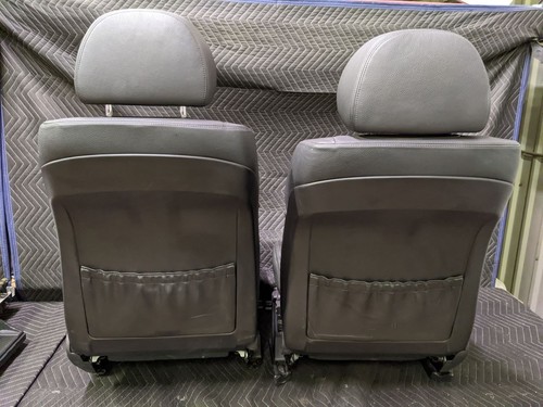 BMW E60 M5 Front Sport Seats Leather Heated Schwarz 52107898523 - Picture 8 of 12