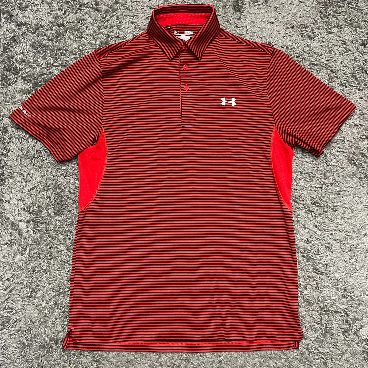 under armour cold black polo