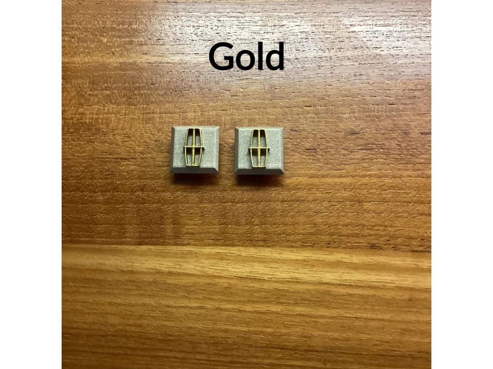 Lincoln Town Car 2003-2011 Door Handle Cupola Screw Cap Cover Lincoln Emblem - Image 2 of 4