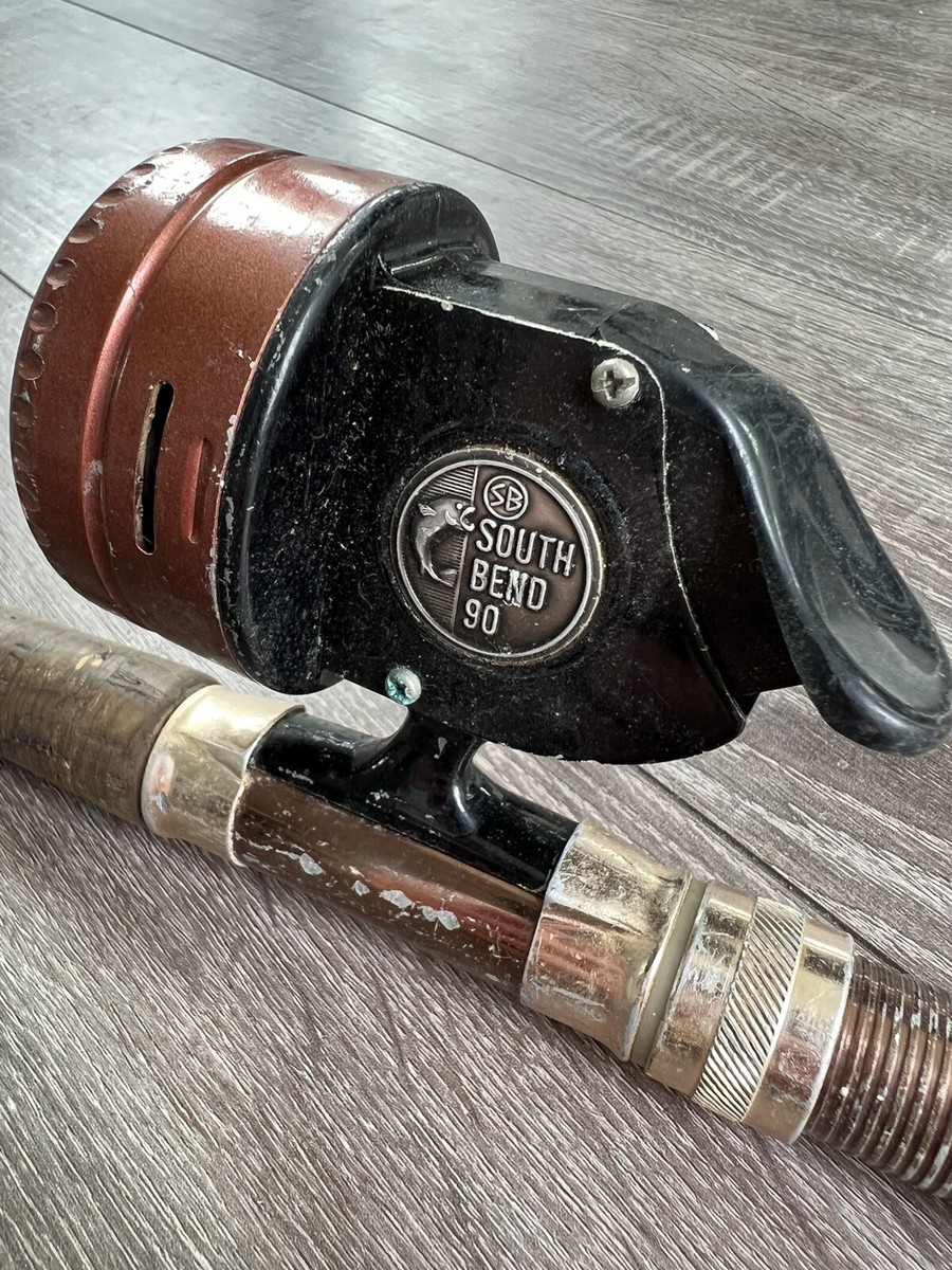 ロッド heddon Vintage Heddon Golden Mark 50 Pro Weight #7642 6.5 ft