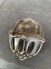 ANTIQUE 1800s CAST IRON GATE MARKS STRING HOLDER HANGING STORE DISPENSER 19th C