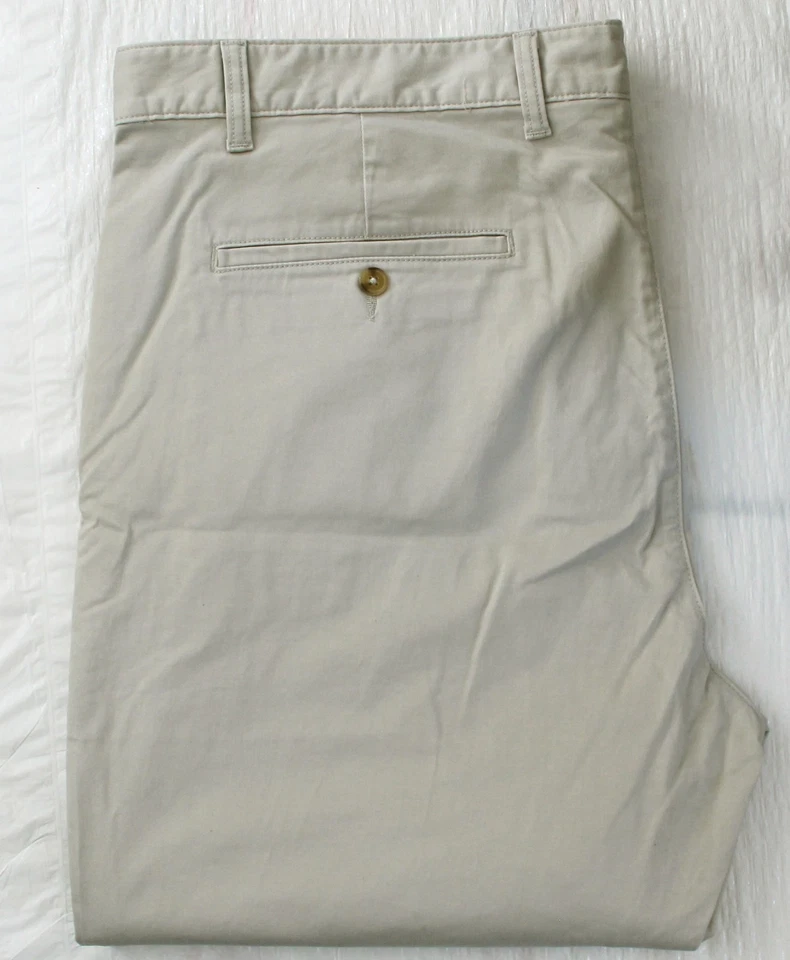 Nuevo con etiquetas Pantalón Chino Kirkland Signature Pierna Recta Ajuste A Medida Color Hueso Variedad Foto 3 de 3