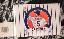 David Wright Licensed Number Retirement Magnet New York Mets Captain