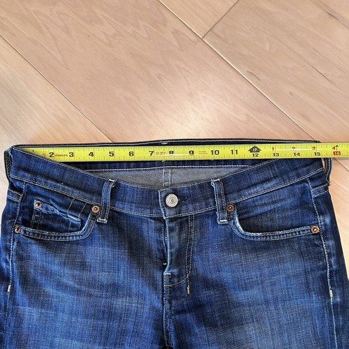 7 Seven For All Mankind Dojo Denim Blue Jeans Women’s 30x29 *Read - Picture 7 of 8