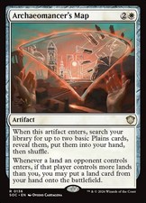 Archaeomancer's Map 136 NM Secrets of Strixhaven Commander MTG