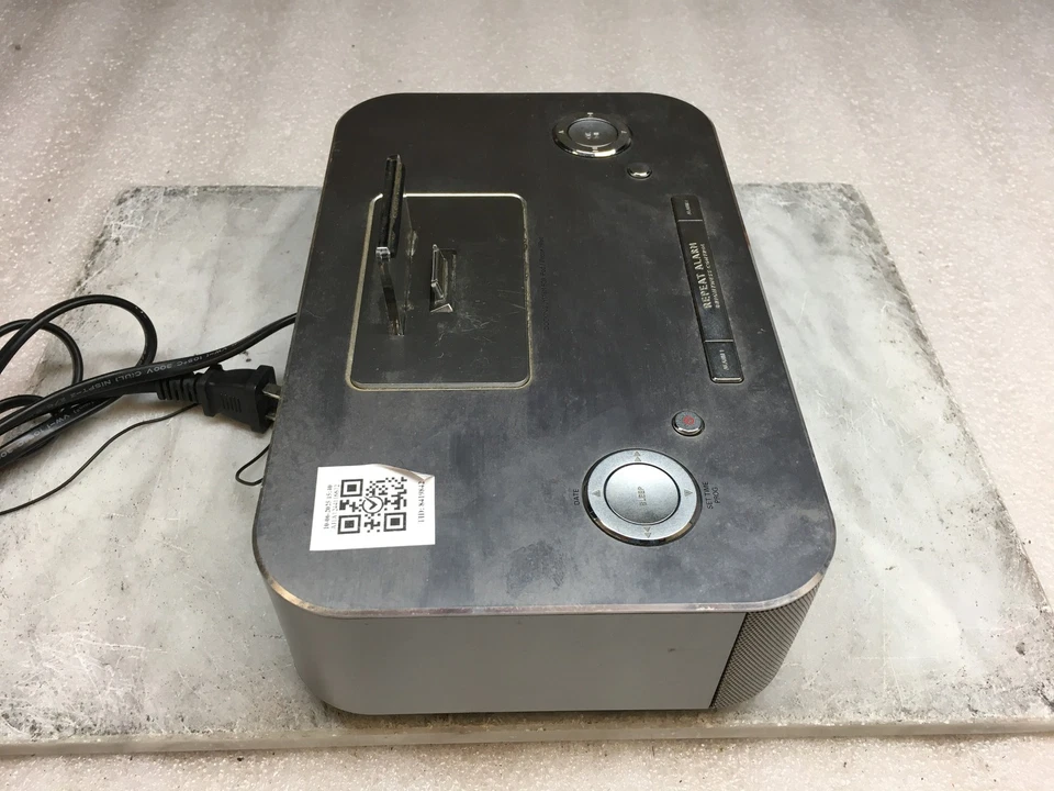 Philips DC291/37 30 Pin Estación de Acoplamiento Radio FM Reloj Doble Alarma para iPod Foto 4 de 4