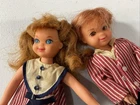 Vintage Tutti & Todd Dolls  TLC  Mattel 1960s