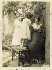 1916 Press Photo Children of Secretary and Mrs. Newton D. Baker at home