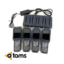 Lot of 4 Honeywell CK65 Computer Barcode Scanner CK65-L0N-BMC110F w/Battery Dock
