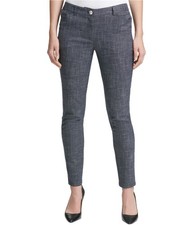 Tommy Hilfiger Womens Berkley Tweed Casual Trouser Pants, Blue, 16