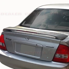 1999 2000 2001 2002 2003 Mazda Protege Factory Style Spoiler w/LED UNPAINTED