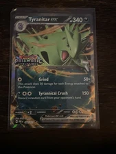 Tyranitar ex (Prismatic Evolutions Stamp) 064/131 Miscellaneous Cards & Product 