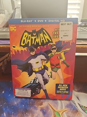 Batman - Return of the Caped Crusaders Blu-ray  + DVD w/slipcover - Pre-Owned 