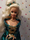 Mattel Vintage "Barbie Doll"Blonde, Green / Gold Gown,Shoes,PrettyFace