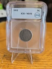 1912 Dime Icg - VG10