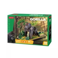 Puzzle 3D ZwierzęTa Goryl 859H Cubic Fun Dante