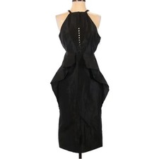 NWT Rachel Comey size 4 cocktail party dress little black dress sleeveless silk