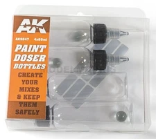 AK AK-9047 Paint Doser Bottles 4x60ml