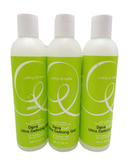DEVACURL ULTRA DEFINING GEL 8 OZ Lot of 3
