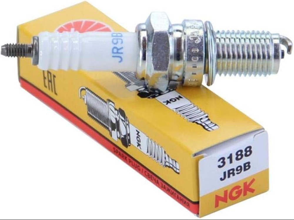 NGK 3188 JR9B Standard Spark Plugs QTY-3 for Honda Kawasaki Suzuki Yamaha