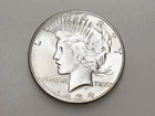 1934 $1 PEACE SILVER ONE DOLLAR CH/GEM BU