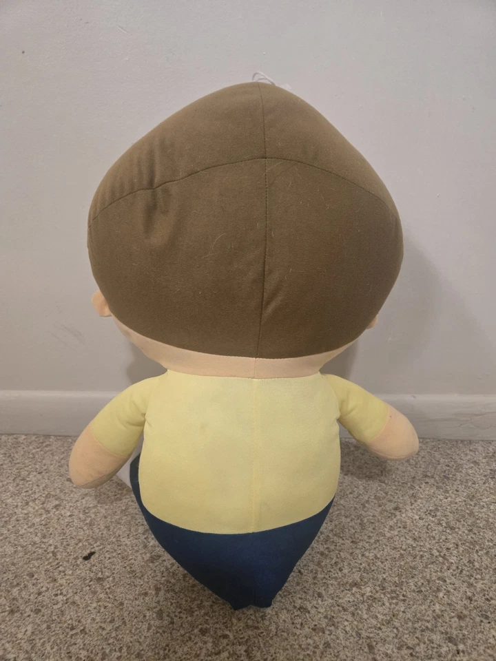 Boneca de Pelúcia GIGANTE Fábrica de Brinquedos/Adulto Natação - Rick And Morty - MORTY 24" EXCELENTE ESTADO!  - Imagem 2 de 4