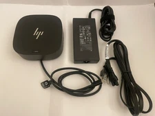 HP USB-C G5 Dock With Charger Universal Docking Station w/ 120W AC Adapter !!!!!