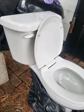 Not sure the name of toilet or height but to low for me with my height been 5'9