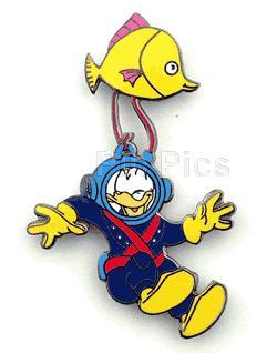 Disney Auktionen Unterwasser Donald Duck LE 100 Pin - Bild 1 von 1