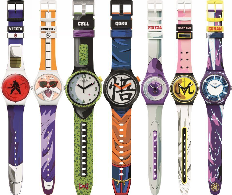 Swatch x Dragonball Z Limited Edition SWATCH NUMBERED Swatch x Dragonball Z Limited Edition SWATCH NUMBERED