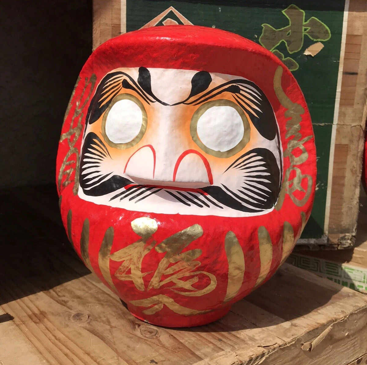 Japanese Traditional Daruma Doll  Art Board Print for Sale by quackynaut