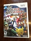 Super Smash Bros. Brawl (Nintendo Wii, 2008) Complete CIB w/Manual Mint