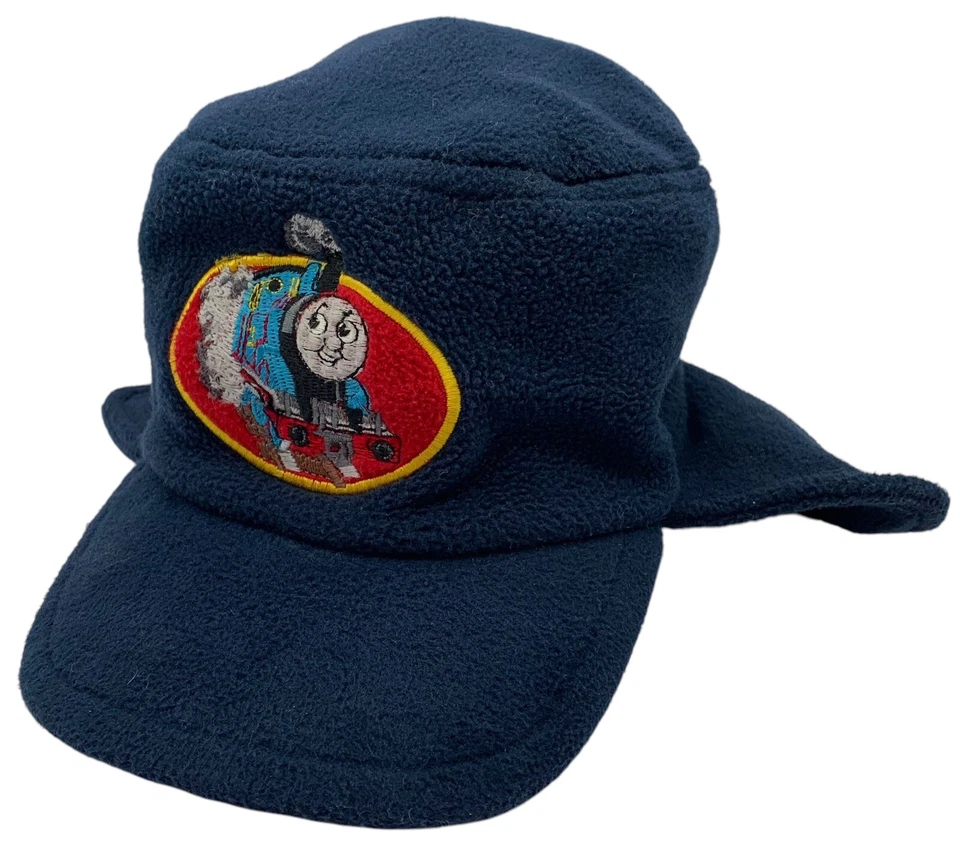 Thomas el Tanque Motor Tren Ingeniero Infantil Sombrero Gorra Orejeras Azul Tobogán '08 Foto 2 de 4