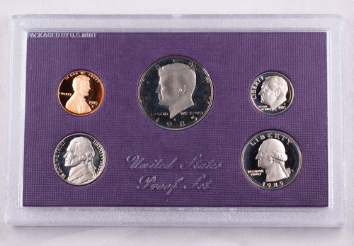1984 1985 1986 U.S. Mint Proof Sets OGP/COA Lot of 3 - 第 3/6 張圖片