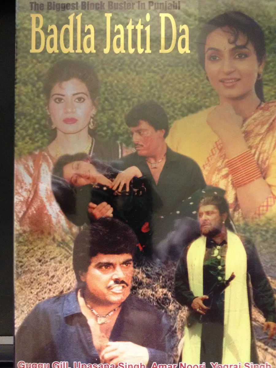 Badla Jatti Da DVD Mega Entertainment Hindu Language English