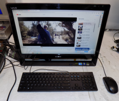 Sony VAIO All-in-One Touchscreen i5 Desktop Computer Bluray Win 10  